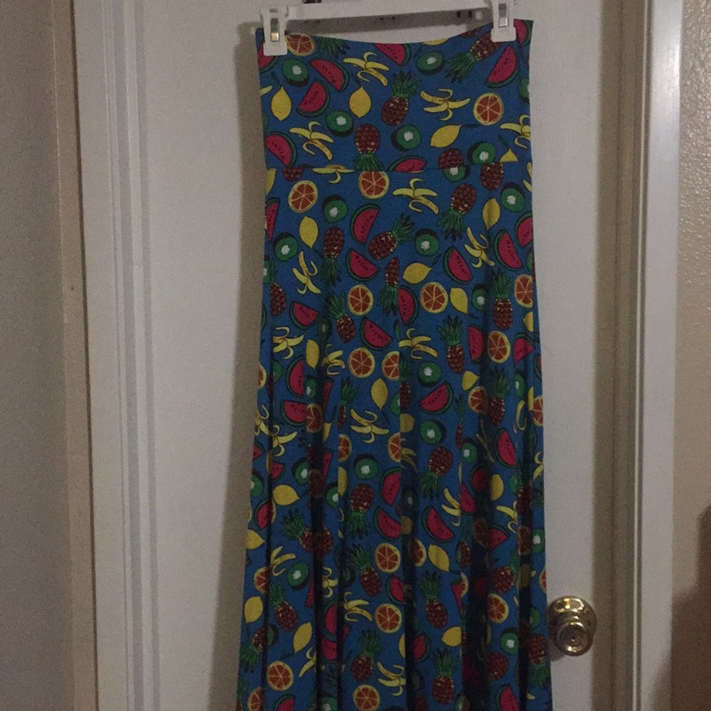 LuLaRoe maxi skirt